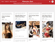 Tablet Screenshot of motorshow-girls.com